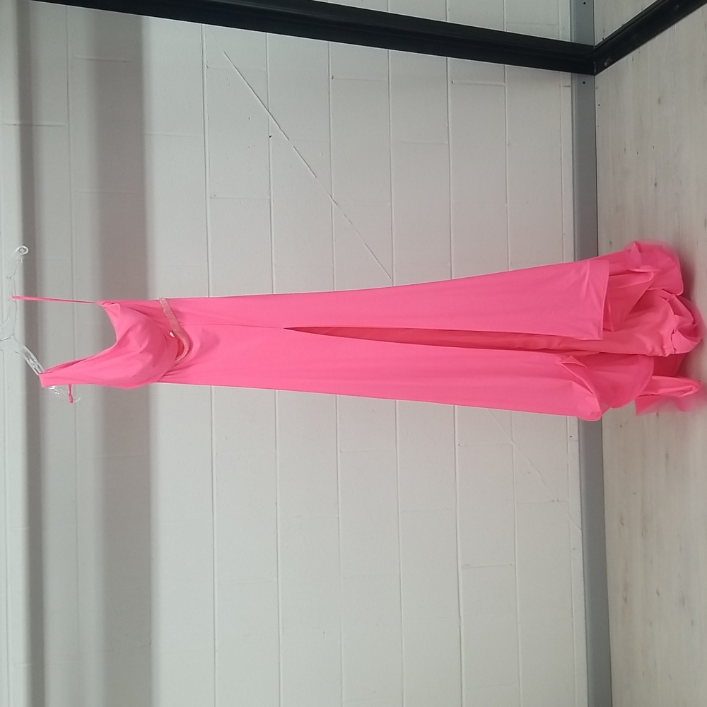 Bubblegum Pink Gown Size 0 by Ashley Lauren